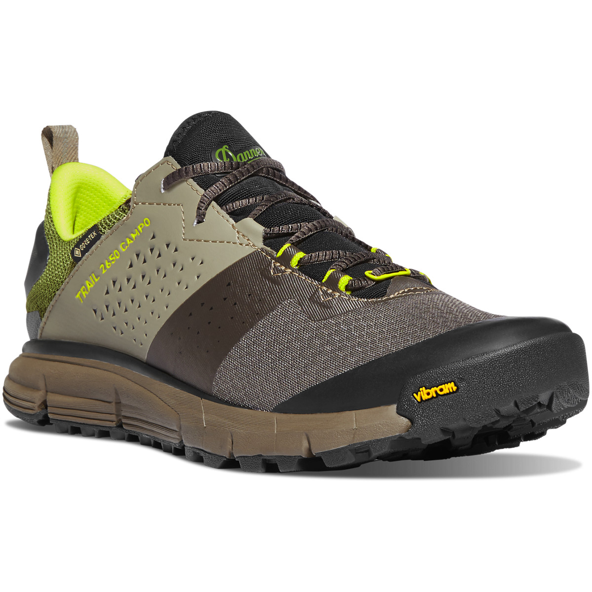 Zapatillas Trekking Danner Hombre Mexico - Trail 2650 Campo GTX Verdes/Marrom - WHEGJ0546